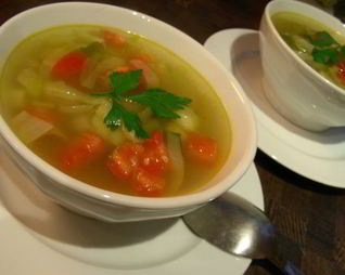 Овощной суп с карри