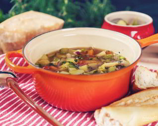 Суп Минестроне с брокколи