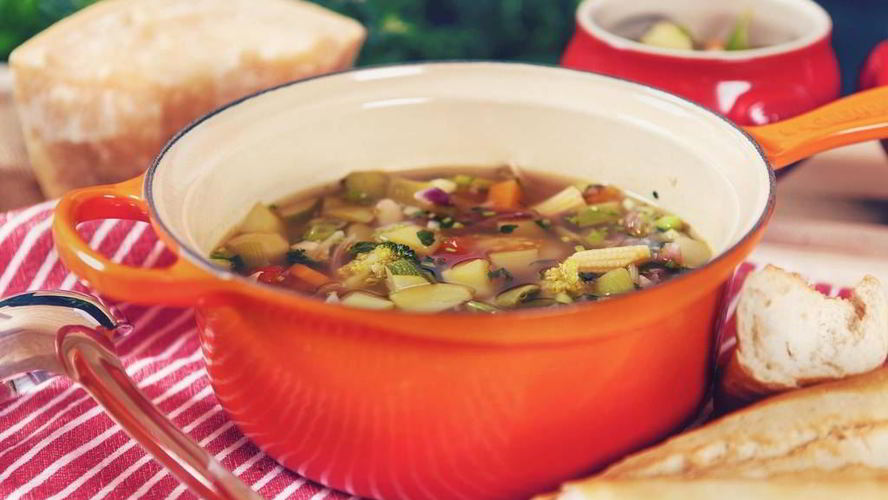 Рецепт супа минестроне с брокколи