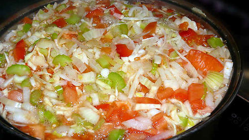 суп овощной