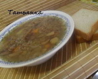 Старорусская грибная похлебка
