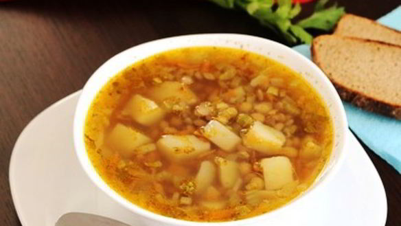 Рецепт Простого супа из чечевицы