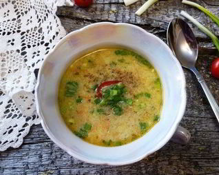 Рассольник по-польски