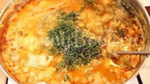 рассольник с фасолью