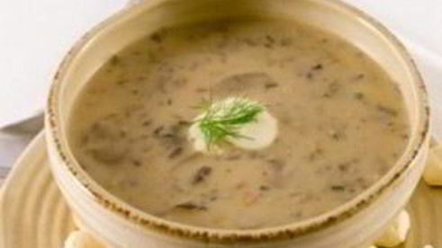 рассольник с грибами