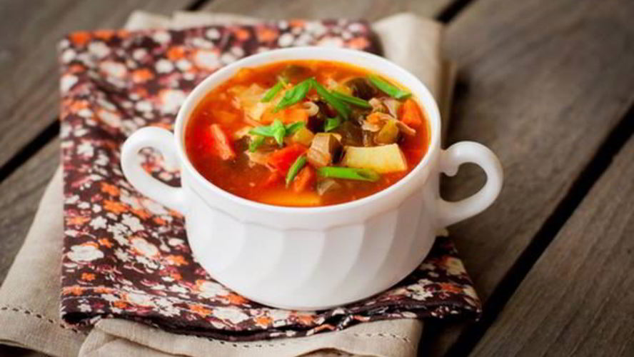 Рецепт рассольника с курицей и грибами