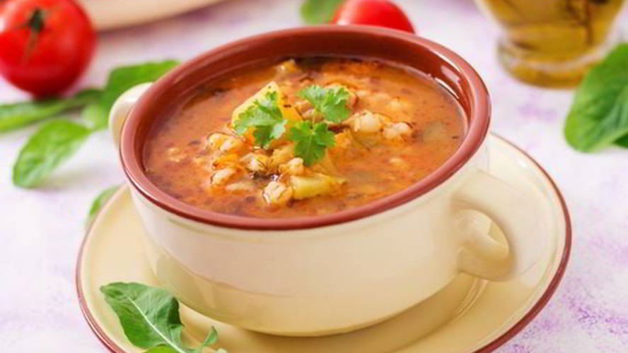 Рецепт рассольника с семгой