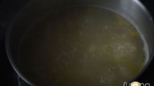 рисовый суп из индюшиного горла