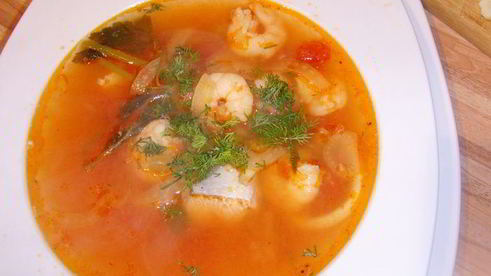 рыбный суп буйабес