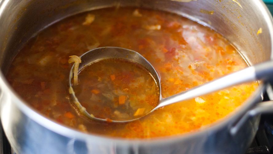 Рецепт домашних щей из свежей капусты