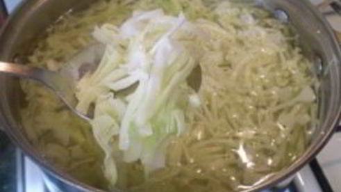 постные щи из свежей капусты с грибами