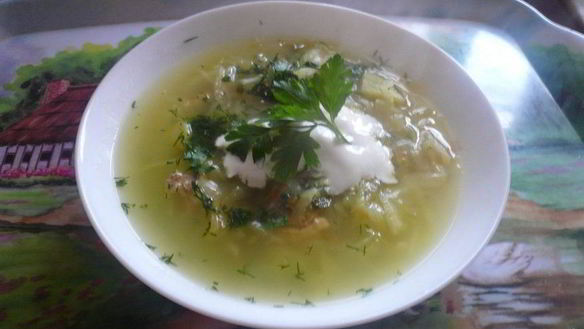 Рецепт Щей из кислой капусты с курицей