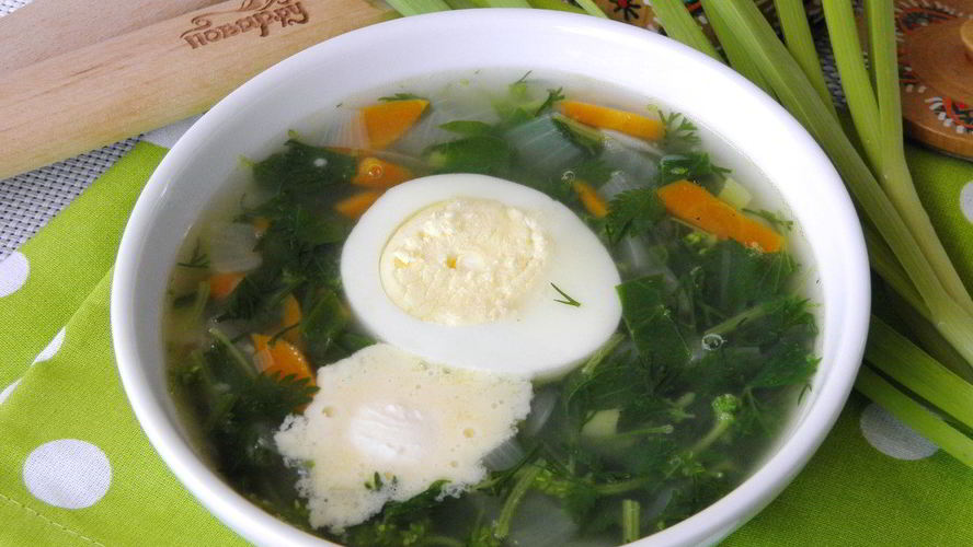 Рецепт щей из крапивы