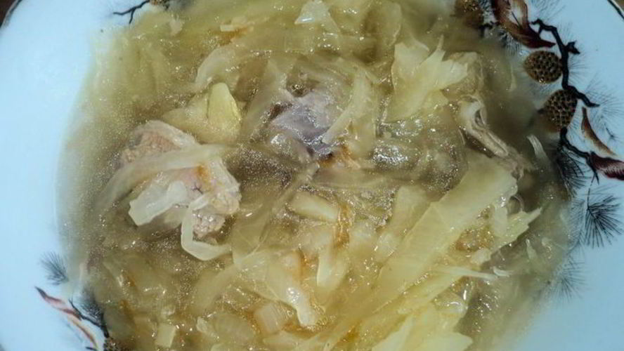 Рецепт щей из квашенной капусты в мультиварке