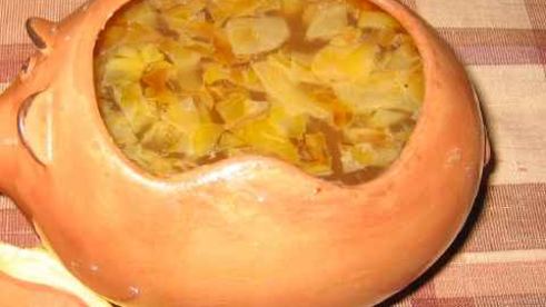 щи из свежей капусты в духовке