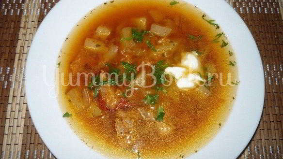 Рецепт Щей из свежей капусты в мультиварке