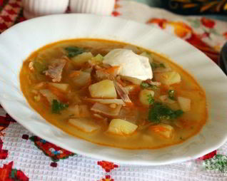 Щи крестьянские