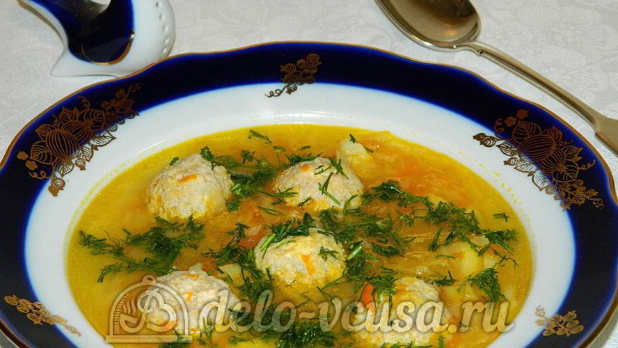 Рецепт щей с фрикадельками