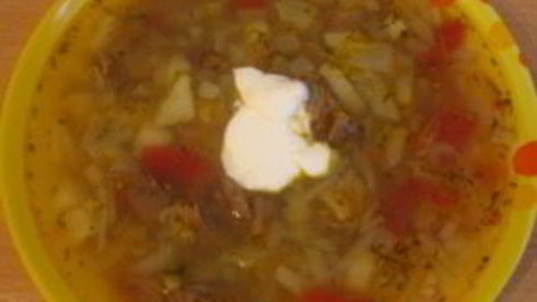 щи с говядиной