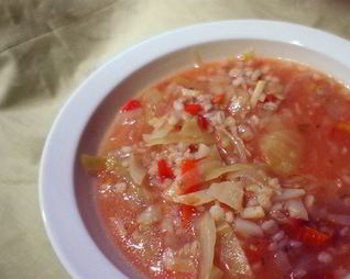 Щи с репой и перловой крупой