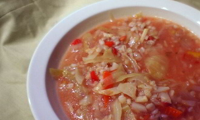 Щи с репой и перловой крупой