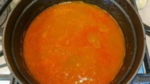 щи с томатной пастой