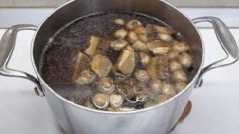 грибная солянка без капусты