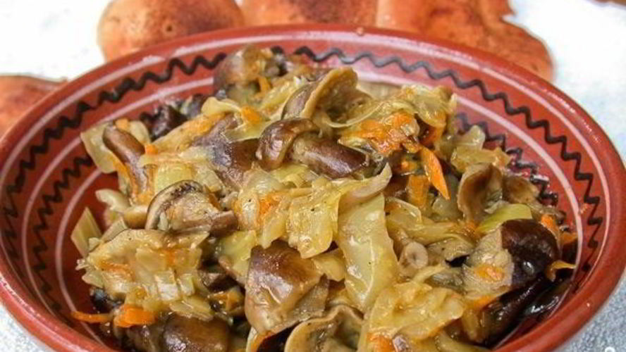 Рецепт грибной солянки с опятами