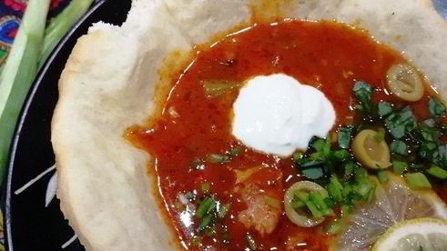 мясная солянка по-селянски