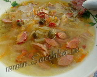 Мясная солянка