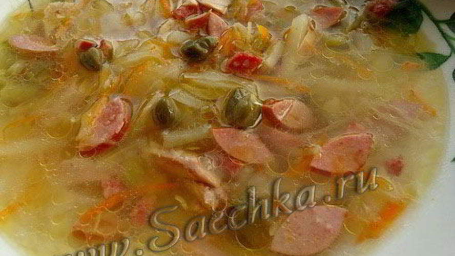 Рецепт мясной солянки