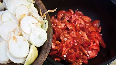 овощная солянка с грибами