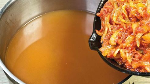 овощная солянка с грибами