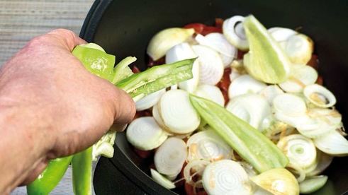 овощная солянка с грибами