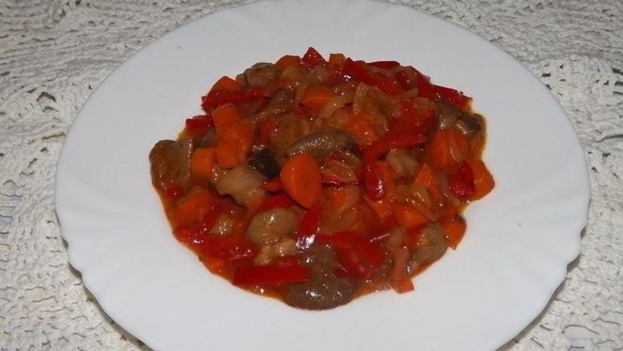 Рецепт солянки грибной на зиму с томатной пастой