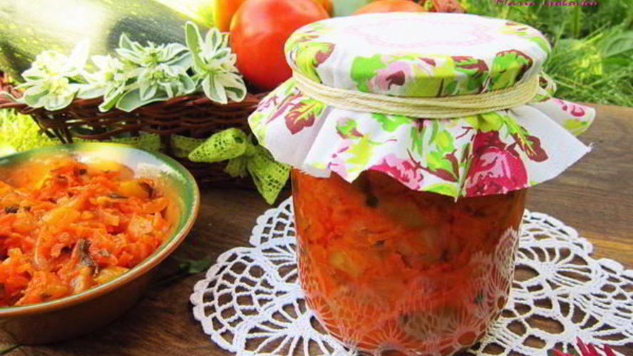 Рецепт солянки из кабачков