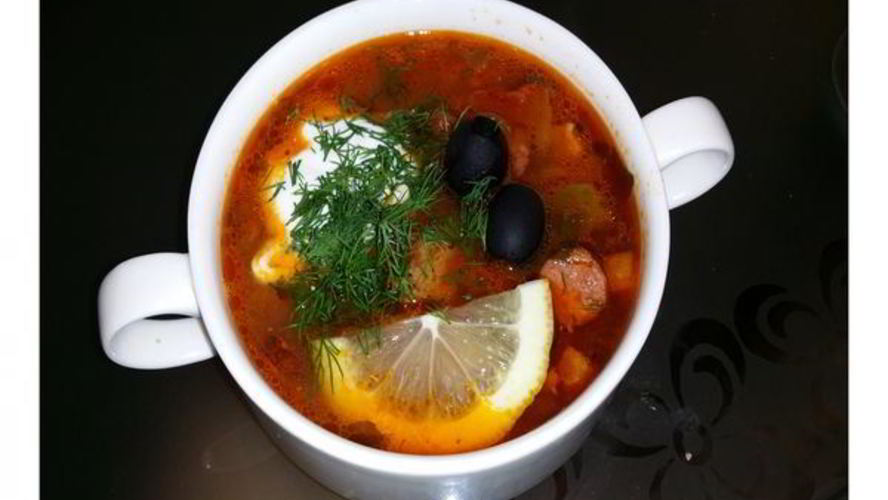 Рецепт солянки мясной для ленивых