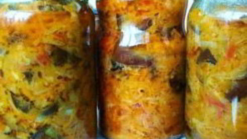 солянка с грибами на зиму