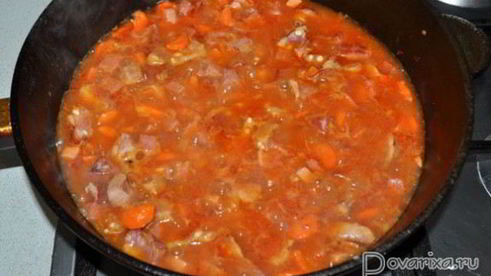 солянка с копчеными ребрами