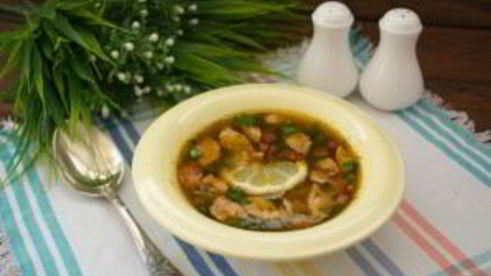 солянка с сосисками