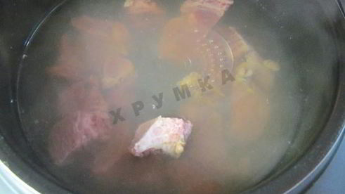 солянка сборная мясная в мультиварке