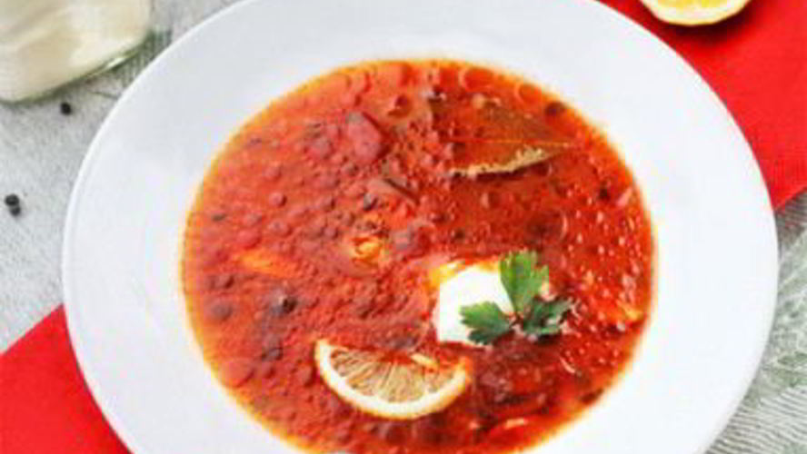 Рецепт солянки сборной мясной