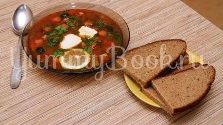 Рецепт солянки сборной