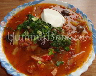 Солянка в мультиварке