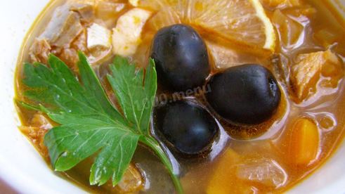 суп рыбная солянка классическая