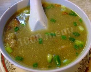 Суп из баранины по-индийски