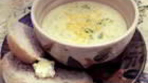 Рецепт Супа из брокколи с сыром