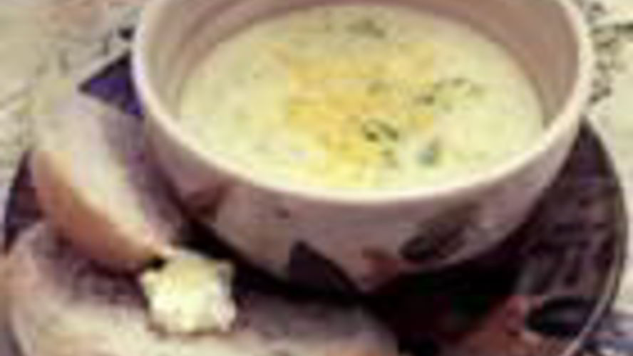 Рецепт супа из брокколи с сыром