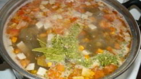 суп из чечевицы с мясом