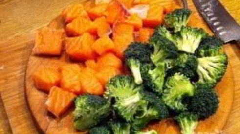 суп из филе семги